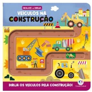 Livro Cartonado Veículos na construção